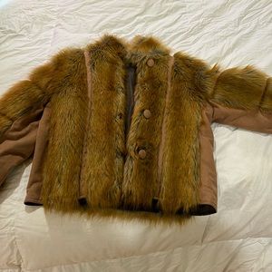 Le Chateau fur (faux) jacket